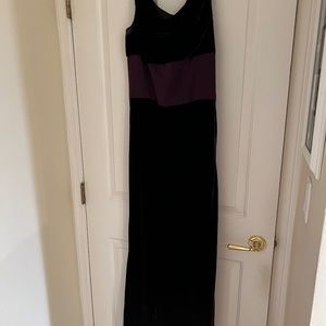 Purple Velvet Kay Unger Gown Size 12